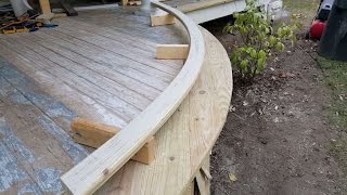 How to Make a Curved Railing No Steam Required [upl. by Jeffry]