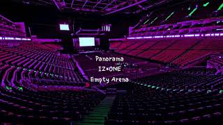 Panorama by IZONE 아이즈원 but youre in an empty arena USE HEADPHONES 🎧 [upl. by Adlig]