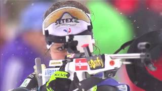 2017 Biathlon World Championships  Womens Relay [upl. by Aleahc]