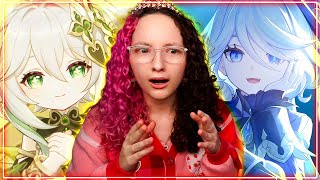 NEW PLAYER Reacts to EVERY Genshin Impact Teaser Trailer Kaeya  Navia [upl. by Anaz806]