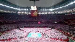 Hymn Polski Mistrzostwa Świata w Piłce Siatkowej Mężczyzn Polska 2014 Stadion Narodowy [upl. by Konstance]