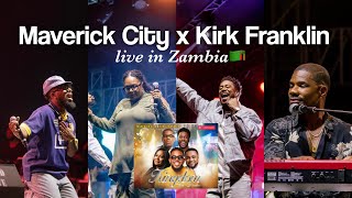 Maverick City x Kirk Franklin Kingdom World Tour Zambia🇿🇲 [upl. by Suhploda926]