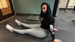 Zahra Elise  Gym Workout [upl. by Eelyak]