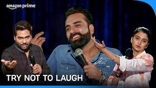 Try not to laugh  Bass Kar Bassi Tathastu Comicstaan  Prime Video India [upl. by Ravens579]