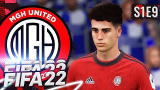 THE FIRST CUSTOM FACE MOD  FIFA 22 MGH UNITED CAREER MODE S1E9 [upl. by Assilen]