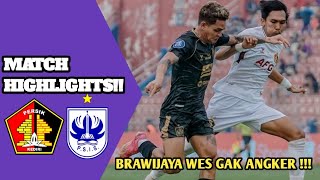 KALAH LAGI DI STADION BRAWIJAYA  FULL TIME  PERSIK KEDIRI VS PSIS SEMARANG [upl. by Ainaznat]