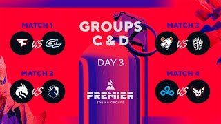 Spring Groups 2024 Day 3 FaZe vs GamerLegion Spirit vs Liquid Virtuspro vs BIG C9 vs Heroic [upl. by Otrebilif757]