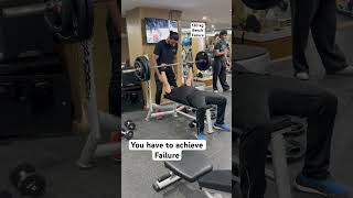 120 Kg Bench Failure gym gymmotivation elections2024 [upl. by Junieta125]