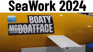 SeaWork 2024 Southampton  Quick Tour With Boaty McBoatFace [upl. by Nilson]