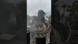 The wicker man officialaltontowers🔥 rollercoaster wickerman bigbob altontowers [upl. by Irak]