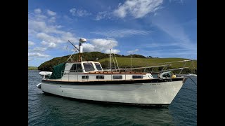 36 Percy Mitchell Twin Screw Motor Yacht For Sale [upl. by Seafowl657]