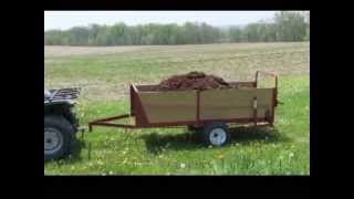 Manure Spreader 600 Made in the USA [upl. by Nylessoj873]