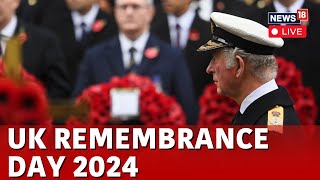 UK Remembrance Day 2024 LIVE  Royal Family At UK Remembrance Day 2024  UK News Today  N18G [upl. by Maze]