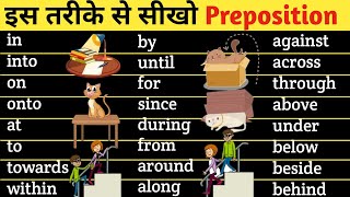 Preposition in English  Prepositions List  Preposition Examples  Preposition [upl. by Airehc317]