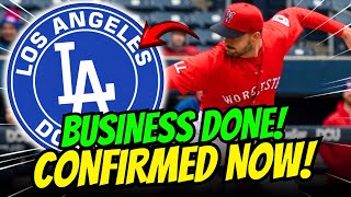 🚨URGENT NOW YES GUYS ANOTHER STAR CONFIRMED FOR THE DODGERS DODGERS TODAY [upl. by Seiber]