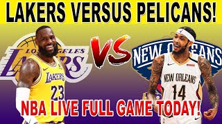 LA LAKERS vs NEW ORLEANS PELICANS  NBA Game Today  November 17 2024  2k24 [upl. by Jerad]