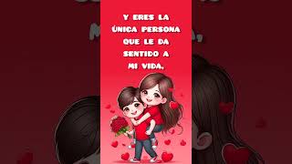 Para ti mi amor 🥰 frasesdeamor frases [upl. by Ymaj206]