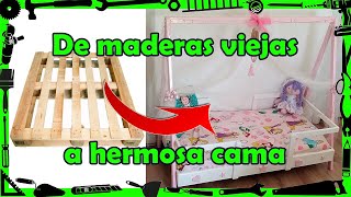 🛌🏻 CAMA para NIÑA 👧🏻 [upl. by Tollman]