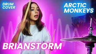 Brianstorm  Arctic Monkeys  Drum Cover by Kristina Rybalchenko [upl. by Nauqe]