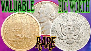 Riches In Your pocket Most Valuable USA Half dollar 1 amp five cents Coins to Look For [upl. by Anoniw922]