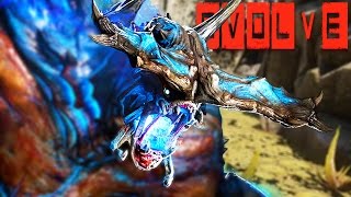 Evolve  BEST IN GAME MONSTER SLAUGHTERS EVERYONE  Evolve Stage 2 Gameplay [upl. by Shaughnessy]