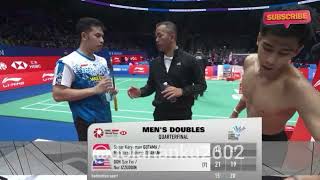 Sabar Karyaman GUTAMAMoh Reza Pahlevi ISFAHANI INA vs GOHIZZUDDIN MAS China Masters 2024 [upl. by Candace413]