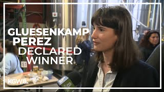 Gluesenkamp Perez declared winner over Kent in Washingtons 3rd District [upl. by Woolley]