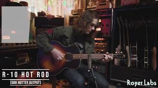 Tyler Bryant Acoustic guitar with the R10 Hot Rod [upl. by White]