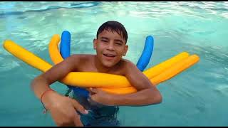 DIA DE PISCINA CON TODOS LOS NIÑOS DE LA CASA HOGAR [upl. by Quinby]