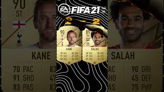 KANE VS SALAH FIFA Comparison Clash [upl. by Schellens]