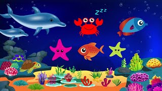 Lullaby and Calming Undersea Animation 🐟 Soothing fishes 🐟 Mozart for Babies Sleep 026 [upl. by Lumpkin599]