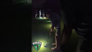 Sneaking out to the course for a midnight putting contest golf golfingfun golfshorts putting [upl. by Weitman]