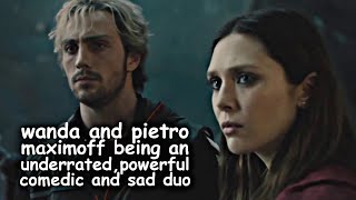 wanda and pietro maximoff being an underrated powerful comedic and sad duo in under four minutes [upl. by Atterrol]