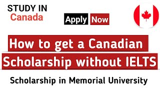 Fully funded scholarships 2024 in Canada  without IELTS in Memorial University  Amna Magazine [upl. by Ayrad]