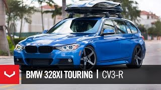 BMW 328xi  Kats Lady Driven Wagon  Vossen CV3R [upl. by Landahl]