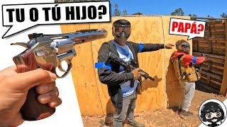 SACRIFICÓ a SU HIJO para SEGUIR JUGANDO❗️🤣 ▬ Yio Airsoft Gameplay [upl. by Ko]