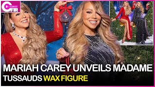 Mariah Carey unveils Madame Tussauds wax figure stuns fans with realistic likeness [upl. by Asa]