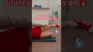 Quick hack for you if you have trouble feeling your GLUTEUS MEDIUS muscle gluteexercise [upl. by Jochbed]