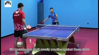 Table Tennis Grand Slam Zhang Jike Teaches You How to Train Like the Chinese National Team （6） [upl. by Rolland]