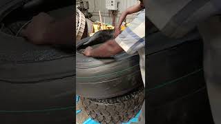 Tyres remolding tyre Refreadign tyre youtubeshorts automobile trending [upl. by Rutan]