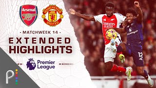 Arsenal v Manchester United  PREMIER LEAGUE HIGHLIGHTS  1242024  NBC Sports [upl. by Rihsab]