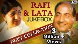 Mohammad Rafi amp Lata Mangeshkar  Best Duet Songs Jukebox  Old Hindi Songs Collection [upl. by Boris]