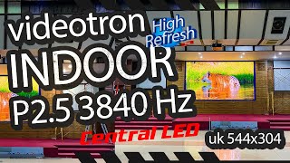 HASIL PEMASANGAN VIDEOTRON INDOOR P25 3840Hz Di Unisba HIGH REFRESH RATE [upl. by Aseuqram]