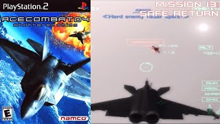 Ace Combat 4 PS2 Walkthrough  Mission 13 Safe Return [upl. by Irap711]