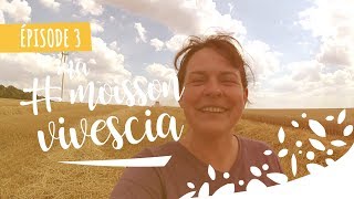 MaMoissonVIVESCIA  LUDIVINE  Épisode 3  UNE JOURNÉE À LA MOISSON DU BLÉ [upl. by Meador873]