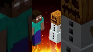 HEROBRINE VS ALL DANGER ⚡ MOB minecraft warden herobrine ytshorts [upl. by Hock235]