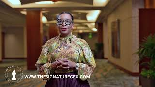 Reason 5 Why The Signature CEO Conference is Right for You [upl. by Kciredec]