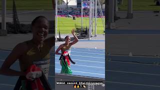 Faith Kipyegon 1500m World Record Today this is After Breaking the Record [upl. by Verine217]