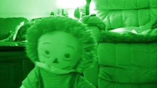 LIVING DOLL CAUGHT ON NIGHTVISION CAMERA original footage [upl. by Rizas101]