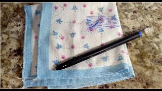 कपड़े पर से निकाले पेन का दाग सेकेंड भर मे Ink daag kaise hataye how to remove ball pen ink stains [upl. by Aluk769]